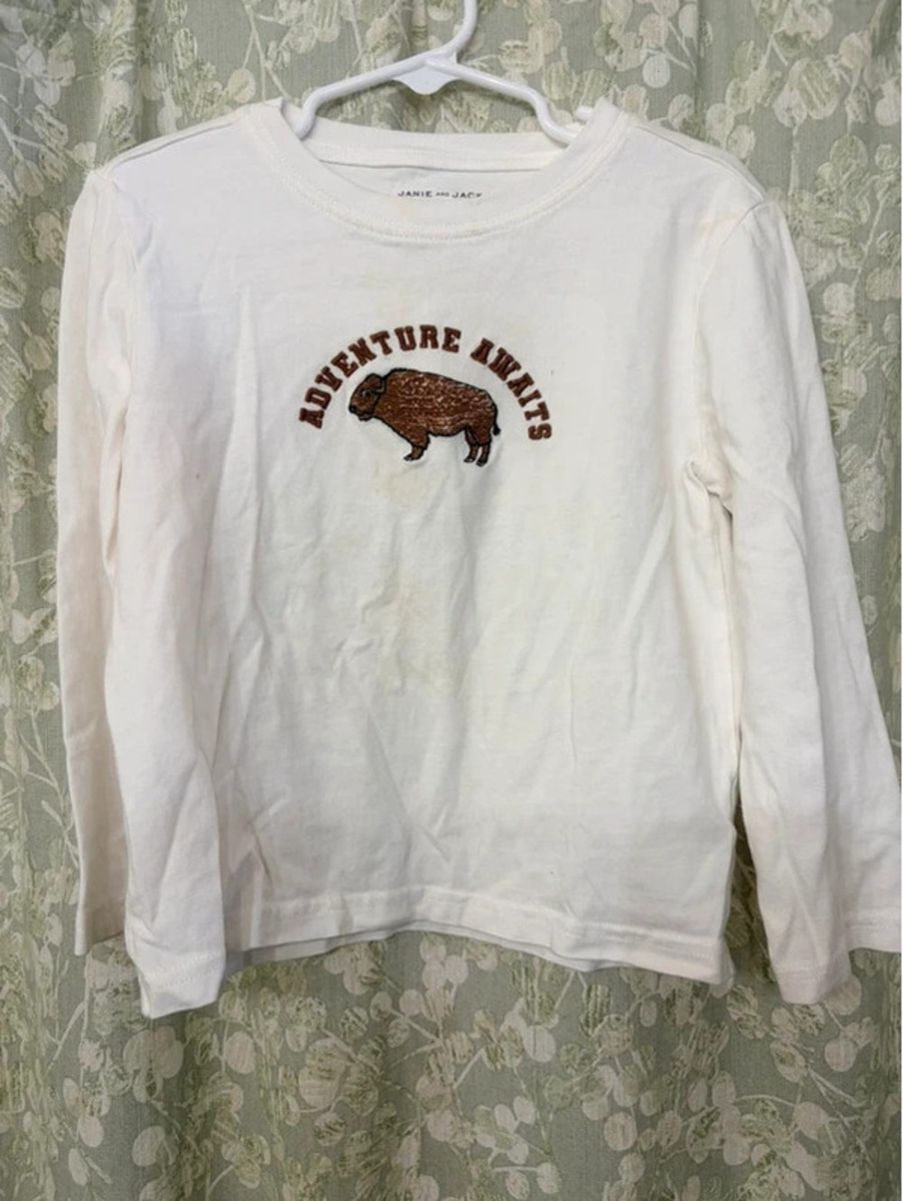 Janie and jack bison Longsleeve 4t
